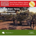 1/72nd Easy Assembly Sherman M4A1 76mm Wet Tank