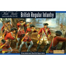 French Indian War 1754-1763: British Regular Infantry