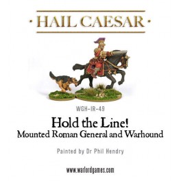 Early Imperial Romans: Mounted Roman General and Warhound